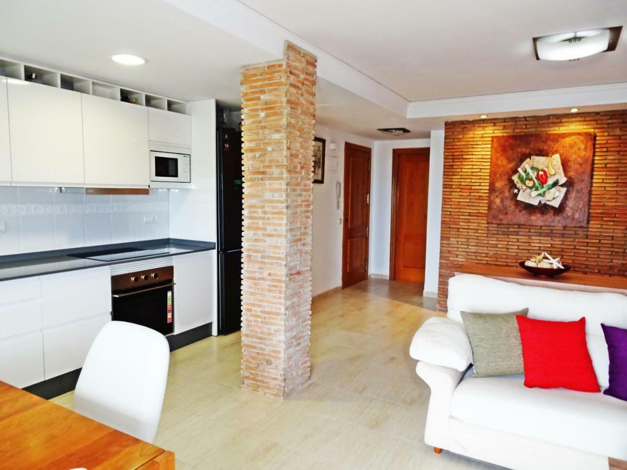 Neptuno Apartamento - Frente A La Playa ไดมุซ ภายนอก รูปภาพ