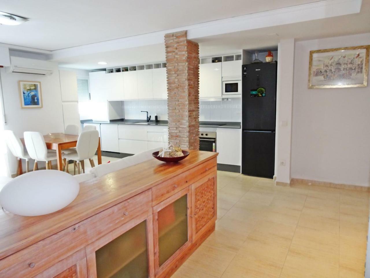 Neptuno Apartamento - Frente A La Playa ไดมุซ ภายนอก รูปภาพ