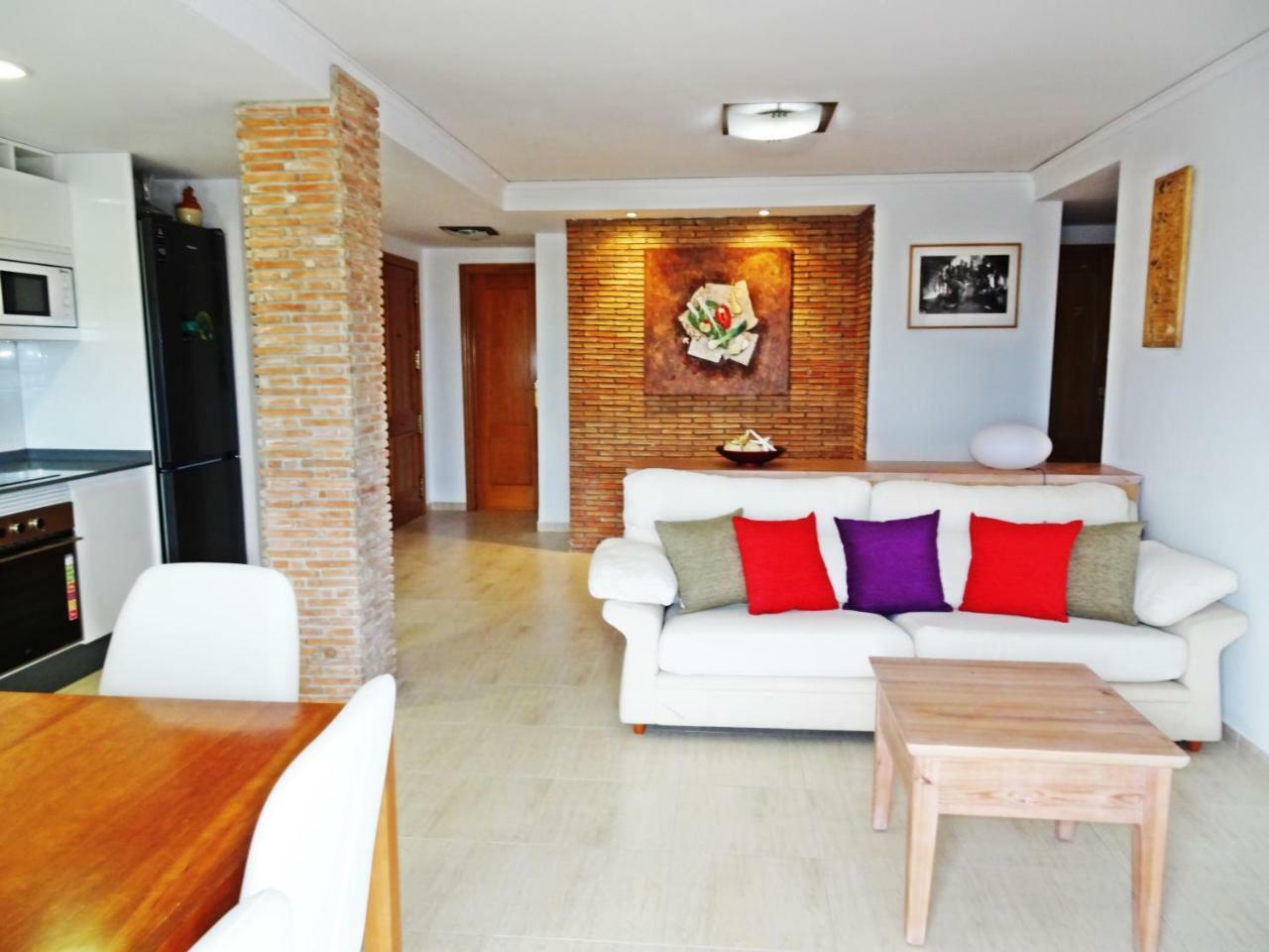 Neptuno Apartamento - Frente A La Playa ไดมุซ ภายนอก รูปภาพ