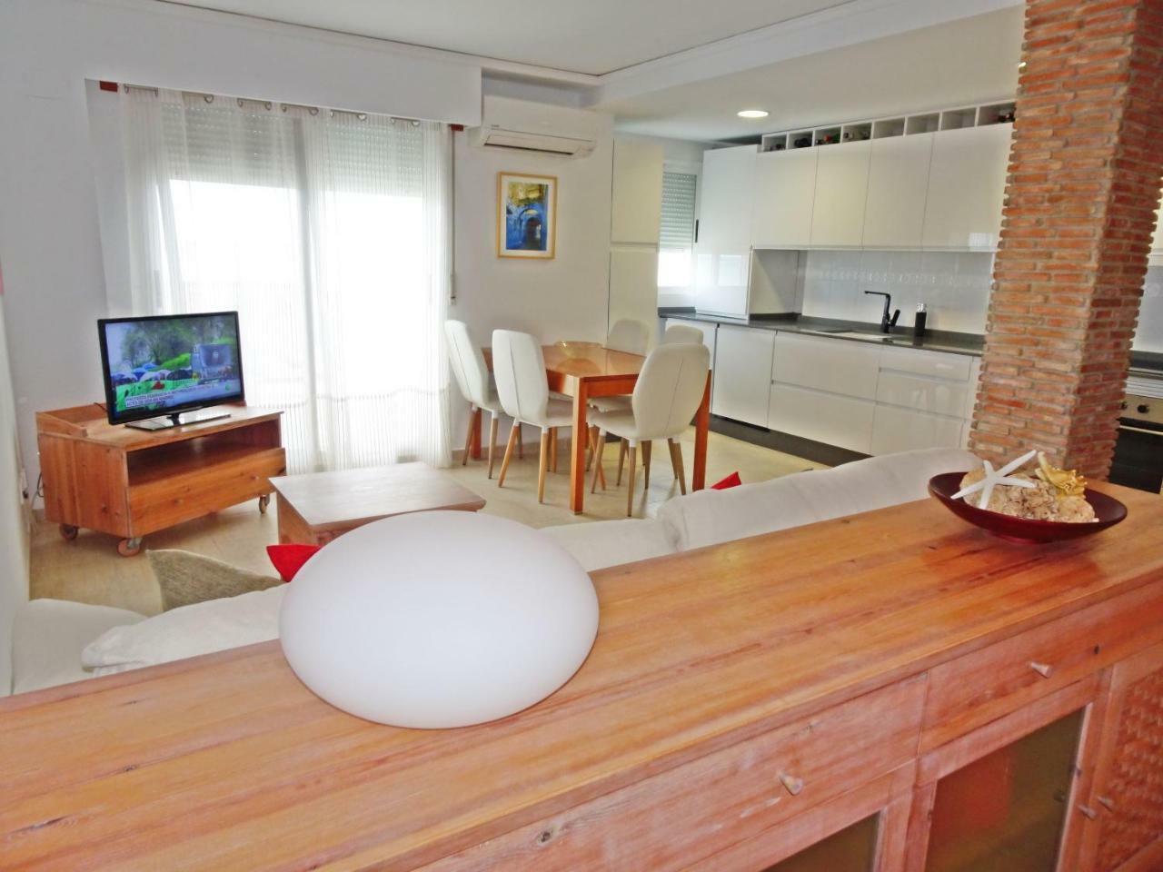 Neptuno Apartamento - Frente A La Playa ไดมุซ ภายนอก รูปภาพ